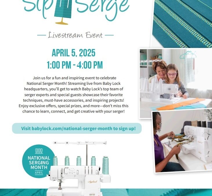 Sip N Serge Virtual Event