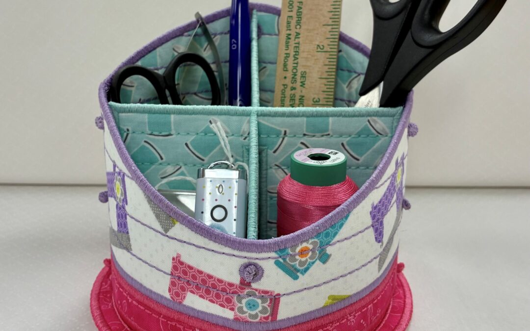 Embroidery Playground – FSL Desk Organizer
